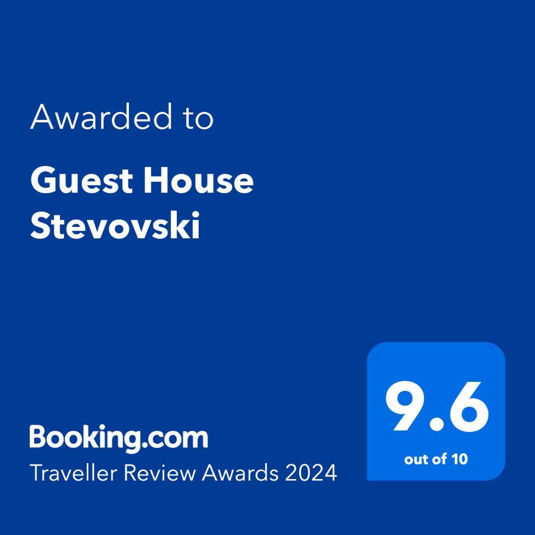 Guest House Stevovski Elshani Buitenkant foto